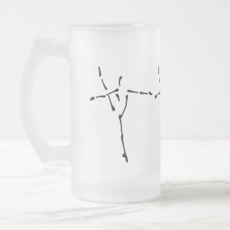 Chope Givrée Logo de danseur avec slogan de danse — personnalis