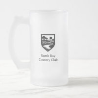 Logo du Country Club Verre de bière congelé