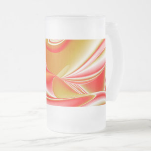Chope Givrée Love and Gold Abstrait 3D Rainbowart