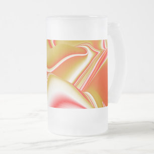 Chope Givrée Love and Gold Abstrait 3D Rainbowart