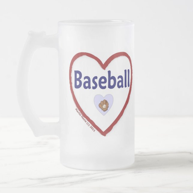 Chope Givrée Love Baseball (Gauche)