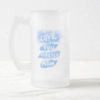 Love You Forever Maman Nuage Bleu Bonne fête des m