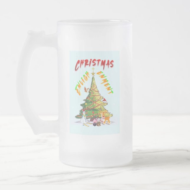 Chope Givrée Lumière de Noël (Gauche)