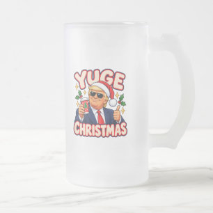 Chope Givrée Lunettes de Noël Santa YUGE recto-verso