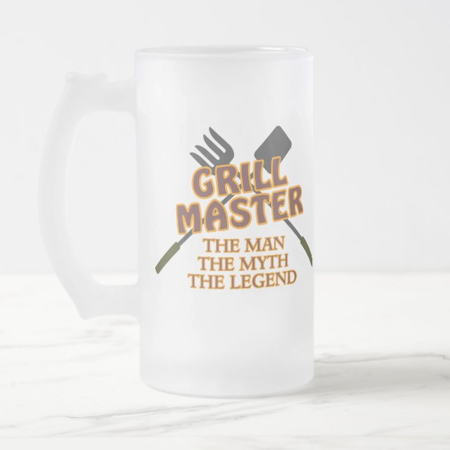 CHOPE GIVRÉE MAÎTRE DE GRIL - L'HOMME LE MYTHE LA LÉGENDE (Gauche)