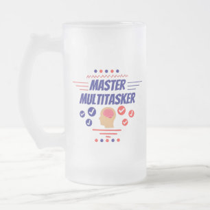 Chope Givrée Maître Multitâche Citation Drôle
