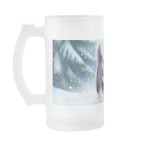 Malamute Pup in the Snow