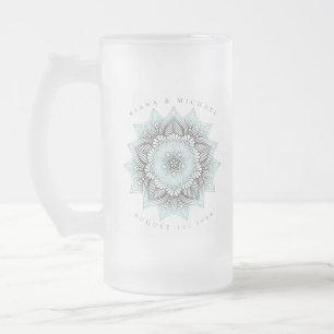 Chope Givrée Mandala Lace Mariage lt. Blue ID968