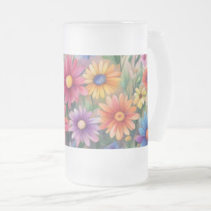 Chope Givrée Marguerites peintes -