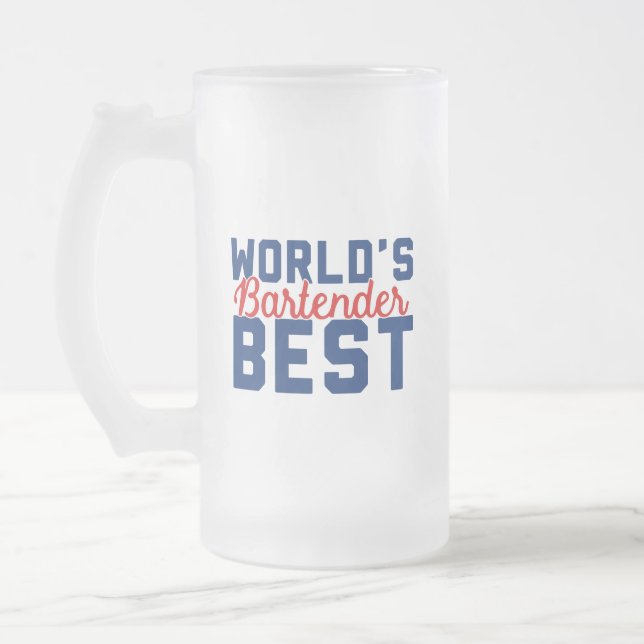 Chope Givrée Meilleur barman du monde (Gauche)