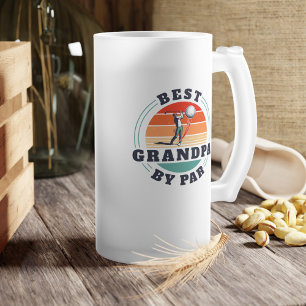 Chope Givrée Meilleur Grand-Père Par Par Fête des pères Retro P