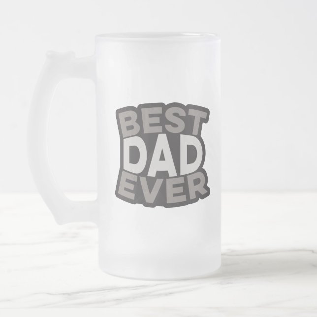 Chope Givrée Meilleur papa jamais | (Gauche)