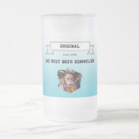 Meilleur Sommelier de Bière Photo à dégradé bleu b