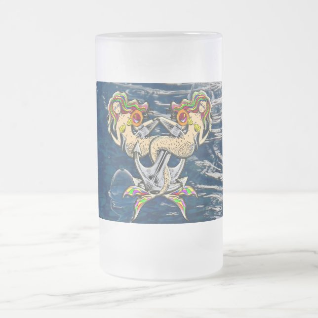 Chope Givrée Mermaids - Design nautique pour les amoureux des o (Centre)