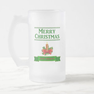 Chope Givrée Merry Christmas Candle (grn/rouge)