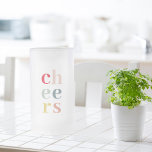 Chope Givrée Modern Colorful Cheers | Pastel Colors<br><div class="desc">Modern Colorful Cheers | Pastel Colors</div>
