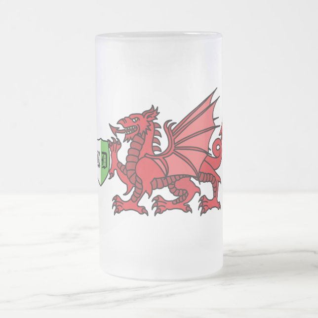 Chope Givrée Monogramme au dragon gallois (Centre)