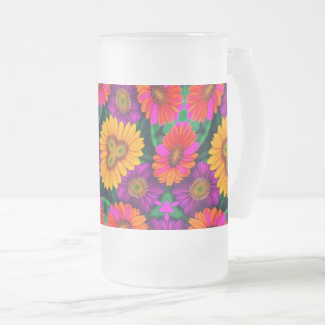 Chope Givrée Motif coloré Daisy Bouquet (Devant droit)