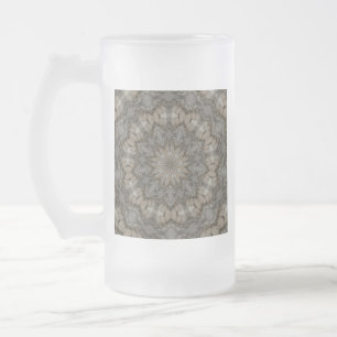 Chope Givrée Motif de mandala aux tons naturels de la Terre