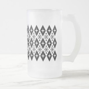 Chope Givrée Motif de Starburst moderne du milieu du siècle rét