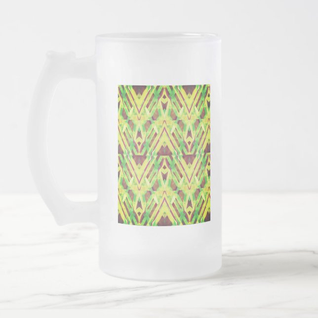 Chope Givrée Motif vert et marron (Gauche)