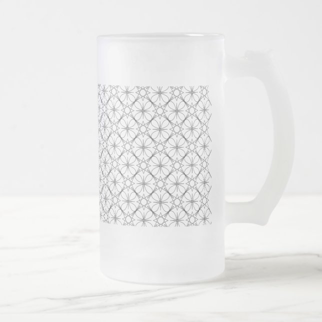 Chope Givrée mur arabesque filaire (Droit)
