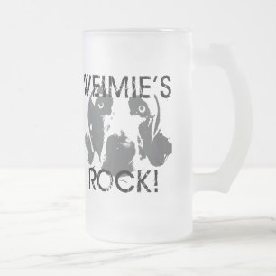 Chope Givrée Nation de Weimaraner : ROCHE de Weimies !