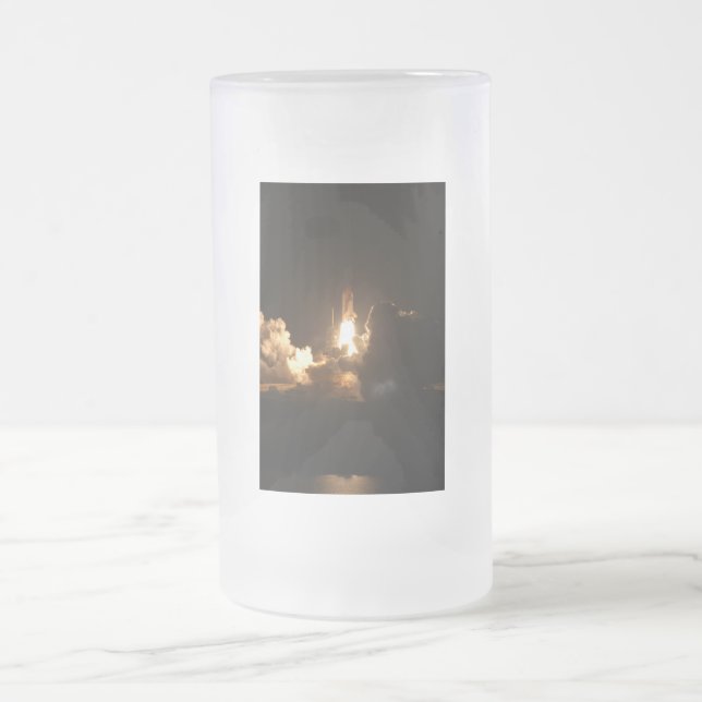 Chope Givrée Navette spatiale Terre Orbitale Nuit Spacecraft Ca (Centre)