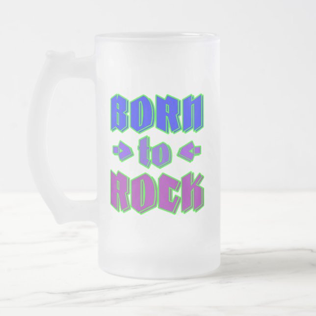 Chope Givrée Né au rock, rock (Gauche)