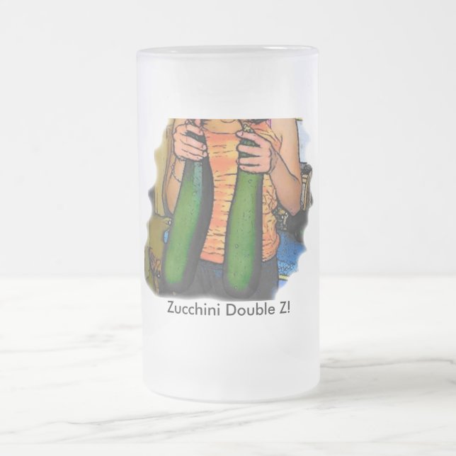 Chope Givrée Ne détestez pas mes courgettes "Double Z" ! (Centre)