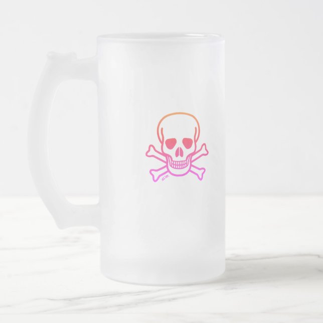 Chope Givrée Neon Crâne givrée muqueuse (Gauche)