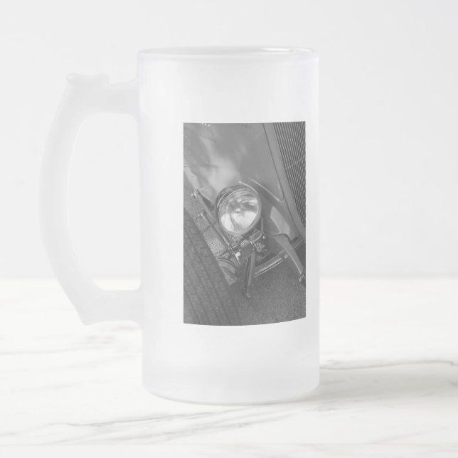 Chope Givrée Niveaux de gris de la grille des années 1930 (Gauche)