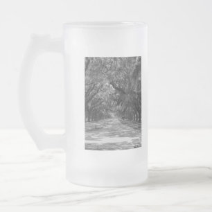 Chope Givrée Niveaux De Gris De L'Avenue Des Chênes