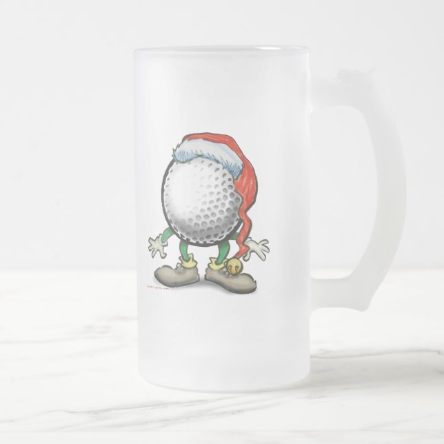 Chope Givrée Noël de golf (Droit)