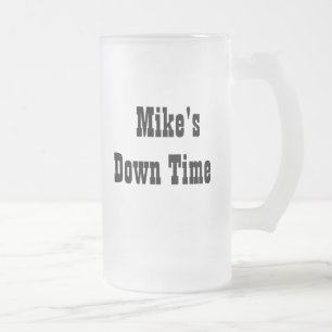 Chope Givrée Nom personnalisé Personnaliser le temps de la bièr