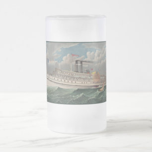 Chope Givrée NY Voyage Grand Paddlewheel Bateau à vapeur Le Pèl