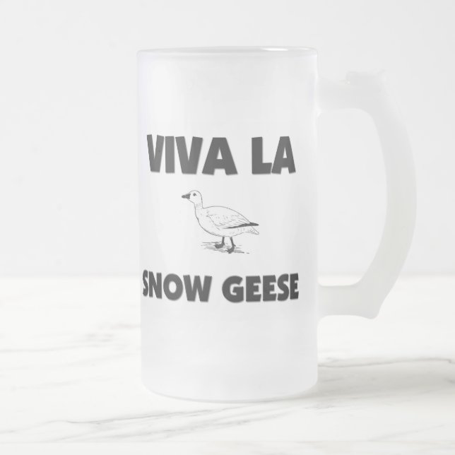 Chope Givrée Oies de neige de La de vivats (Droit)