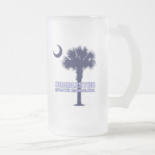 Chope Givrée Palmetto de Sc et croissant (Charleston)
