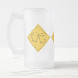 Chope Givrée Panneau pour les amateurs de bière