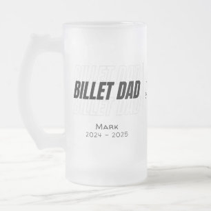 Chope Givrée Papa De Billet Personnalisé Avec Citation Sentimen