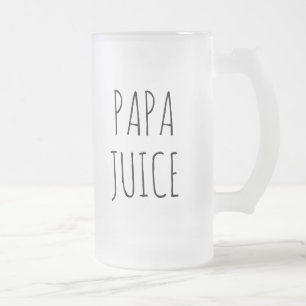Chope Givrée Papa Juice   Verre