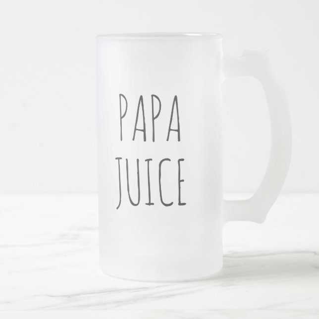 Chope Givrée Papa Juice | Verre (Droit)