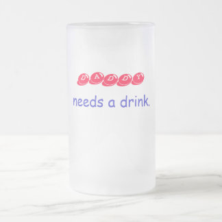 Chope Givrée PAPA, les besoins une boisson