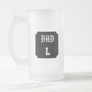 Chope Givrée Papa Monogramme Personnalisable