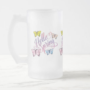 Chope Givrée Papillon Bonjour Printemps