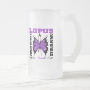 Chope Givrée Papillon de conscience de lupus