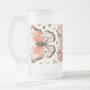 Chope Givrée Papillons, Coeurs et Fleurs