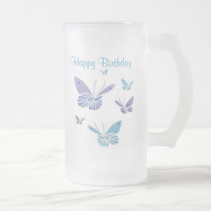 Chope Givrée Papillons de danse, joyeux anniversaire