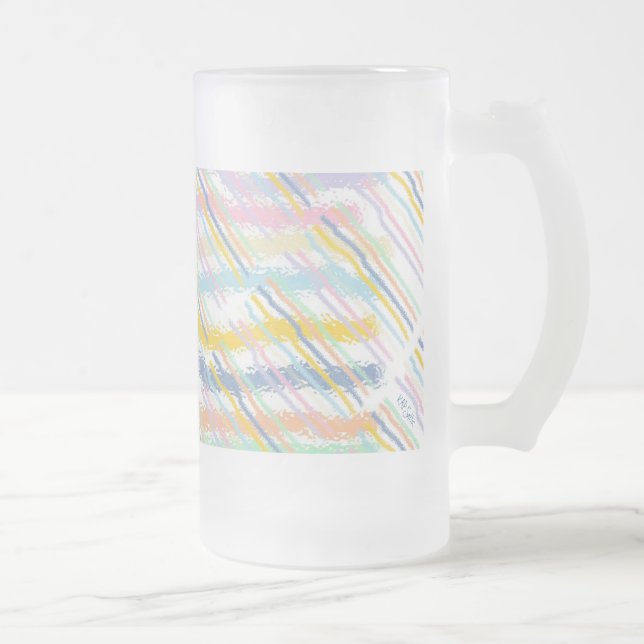 Chope Givrée Pastels rayés (motifs mixtes) (Droit)