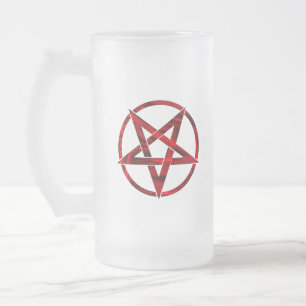 Chope Givrée Pentagramme du Diable Rouge